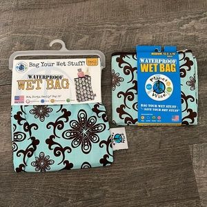 Wet bags Planet Wise - new with tags aqua swirl